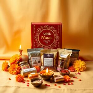 Shokesh Adhik Maas Pujan Kit Complete Spiritual Worship Collection for Adhik Maa