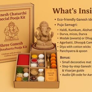 Shree Ganesh Vighnaharta Pooja Kit – Ganesh Chaturthi Special Edition Celebrate